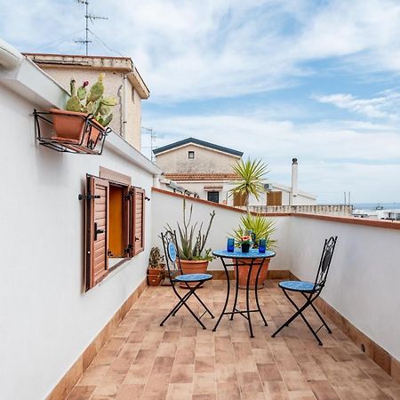 Naxos Charming Penthouse With Swimming Pool X6 Leilighet Giardini Naxos Eksteriør bilde